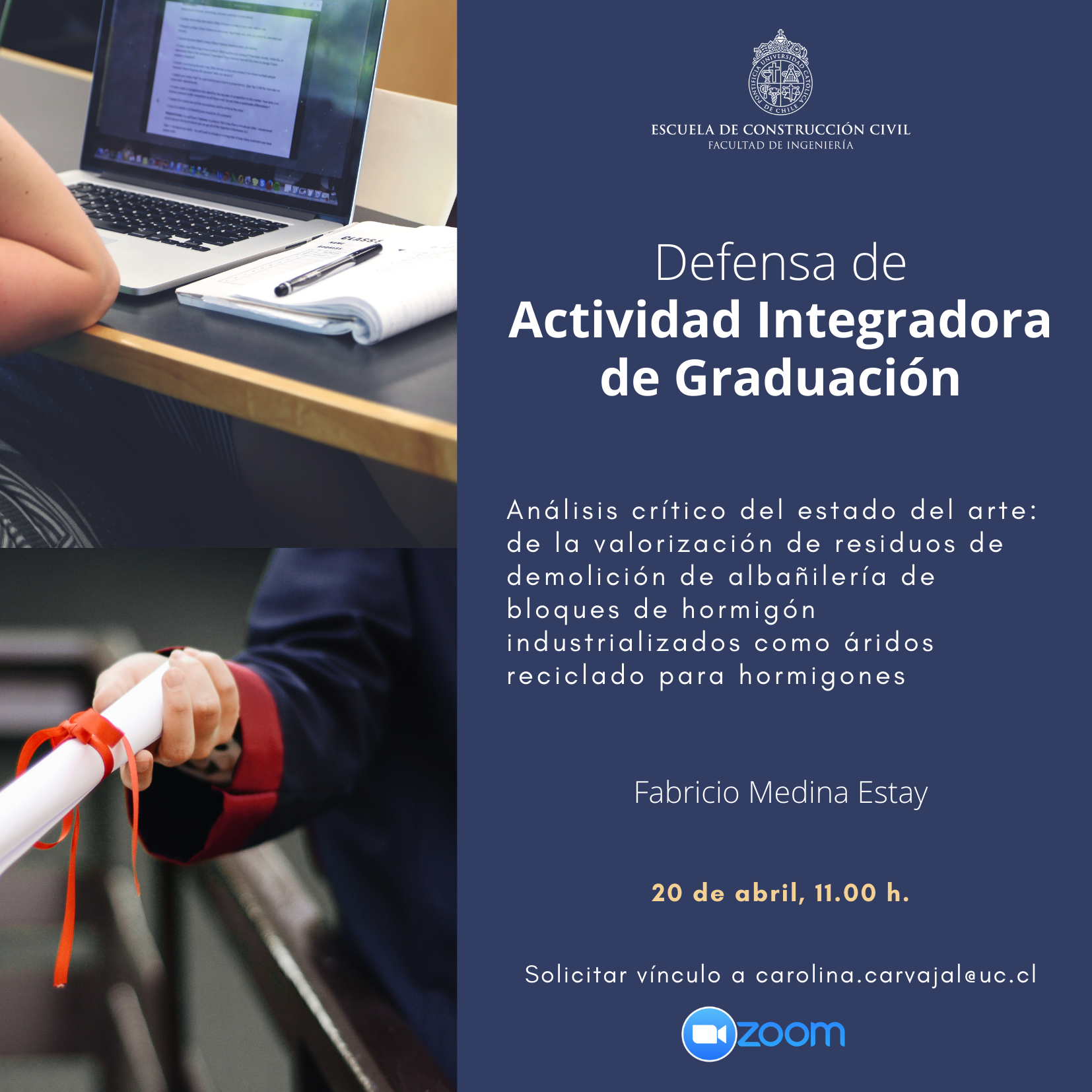 Defensa de Actividad Integradora de Graduación (AIG) - Fabricio Medina Estay